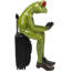 Figurine bagage World Traveller