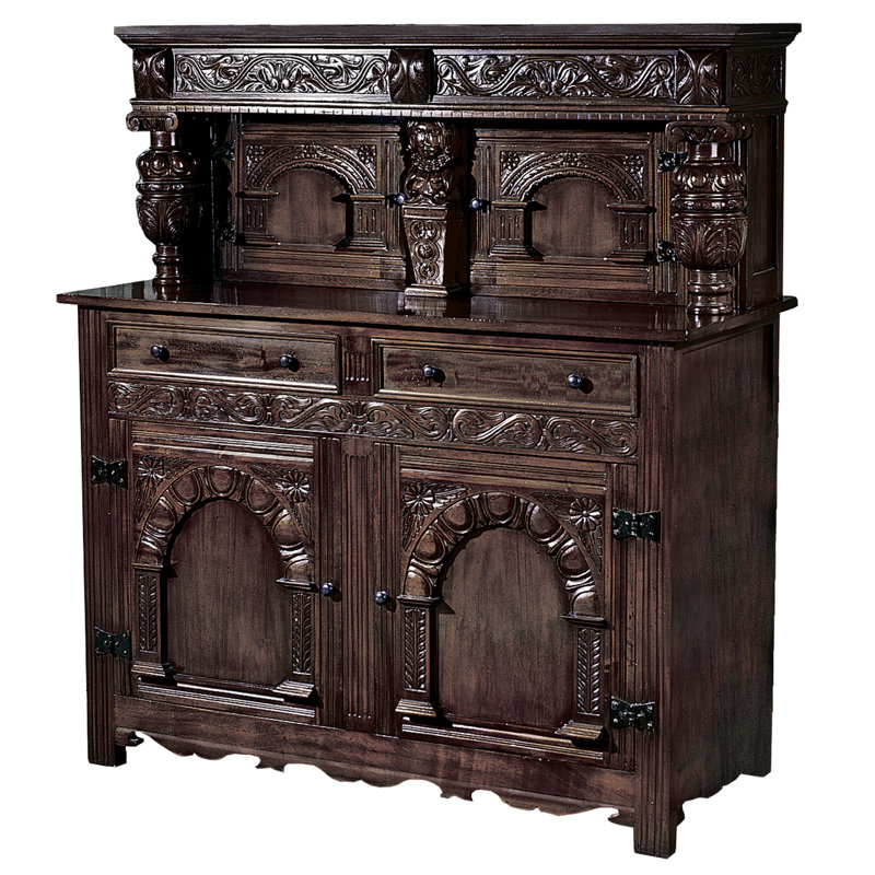 Table buffet à 2 tiroirs Jacobean