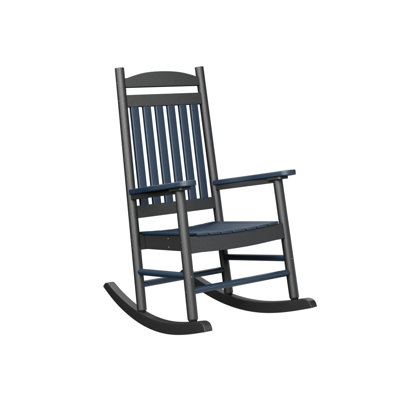 Casual Back Outdoor Rocker Chair