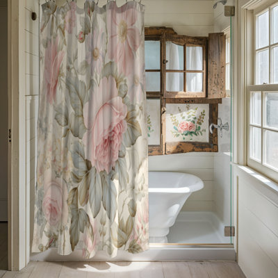 Floral Coquette - rideau de douche standard 1 pièce