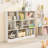 10-Cube Bookshelf Freestanding Storage Organizer With 2 Anti-Tipping Kits-513533046