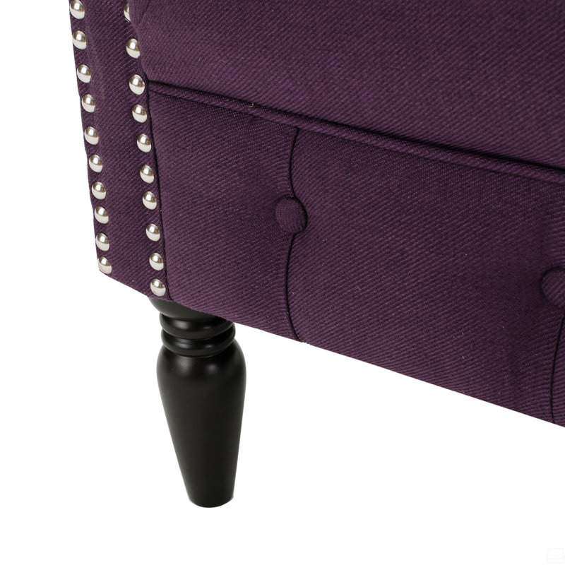 Fauteuil club, Mauve