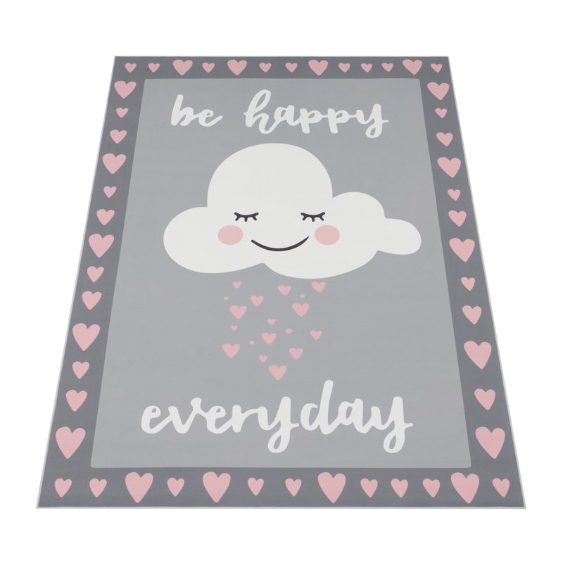Buddy Flatweave Pink/Purple Rug, Rectangle 180 x 280cm