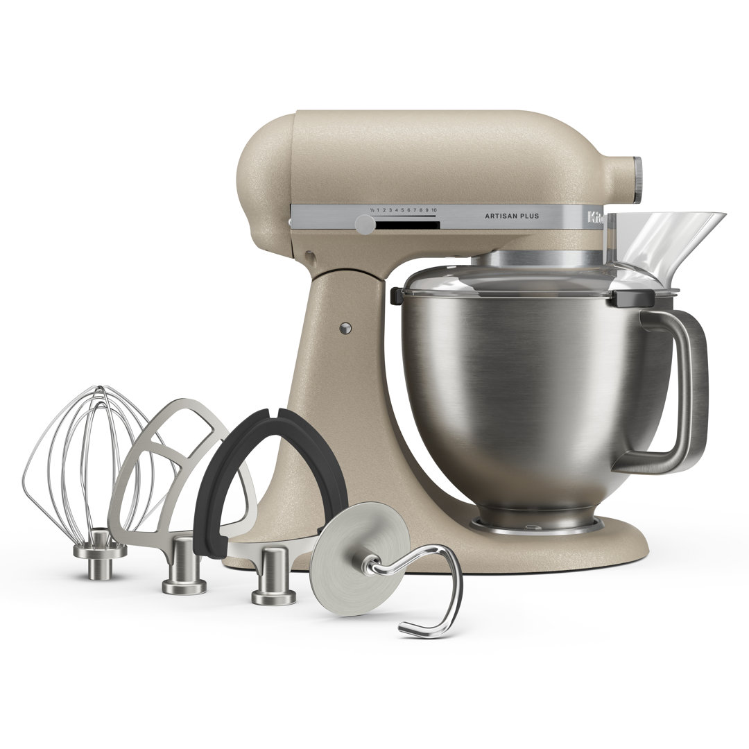 Kitchenaid Artisan Plus Oat 4.7L Tilt Head Stand Mixer - Image 4