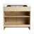 Freestanding Bathroom Vanity With  Resin Sink & 3 Cabinet Doors,Bathroom Vanity Cabinet