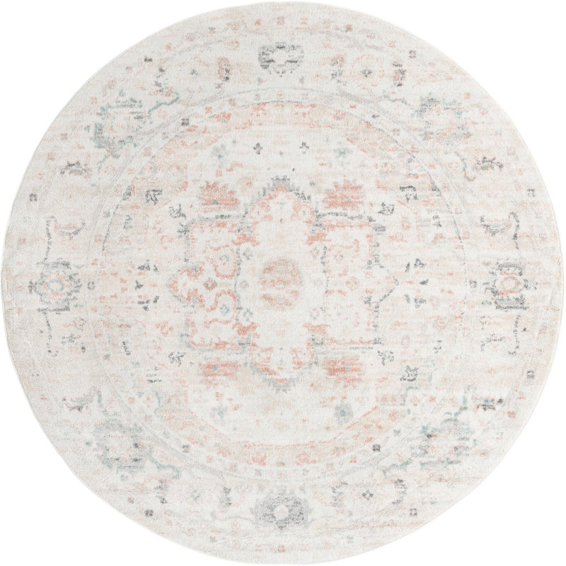 Hagood Oriental Indoor Rug, Round 7'10"