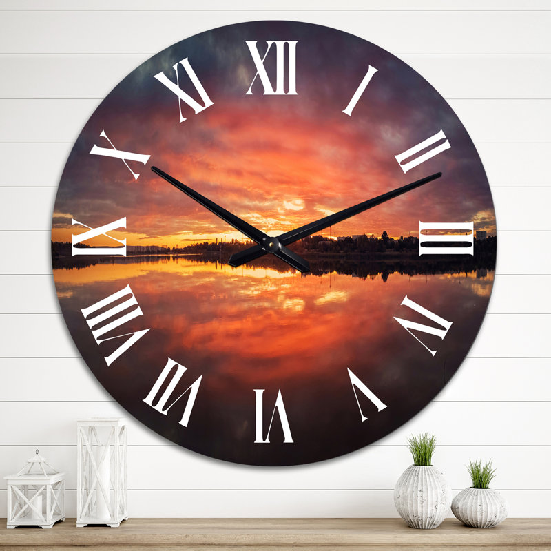 Horloge murale surdimensionnée Miliany, Grand