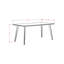 Table basse blanche Utopia