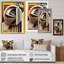 Chrie - Modern Geometric Canvas Wall Art-87317048-87317044