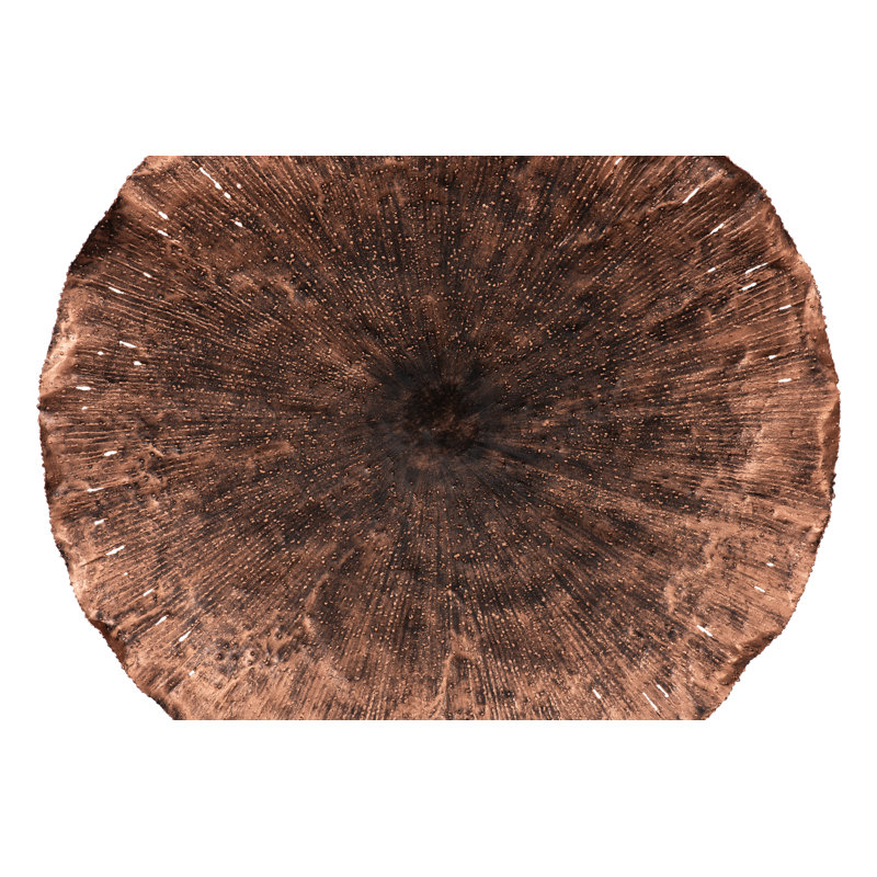 Lotus Wall Décor, Copper, 28" H x 28" W x 5" D