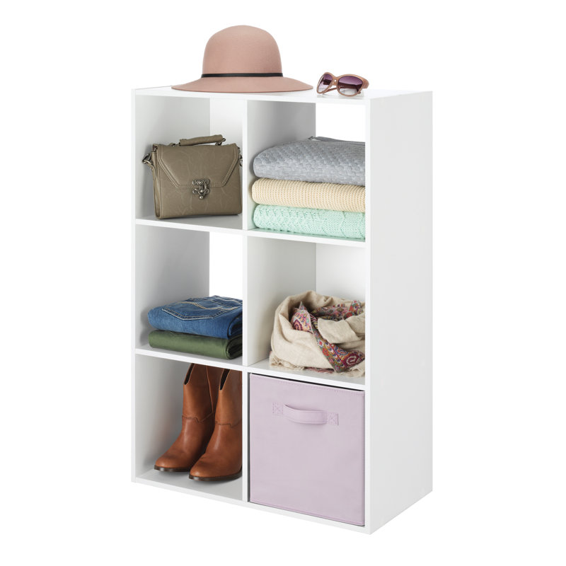 Whitmor Clip & Cube™ Fabric Bin, Lavender