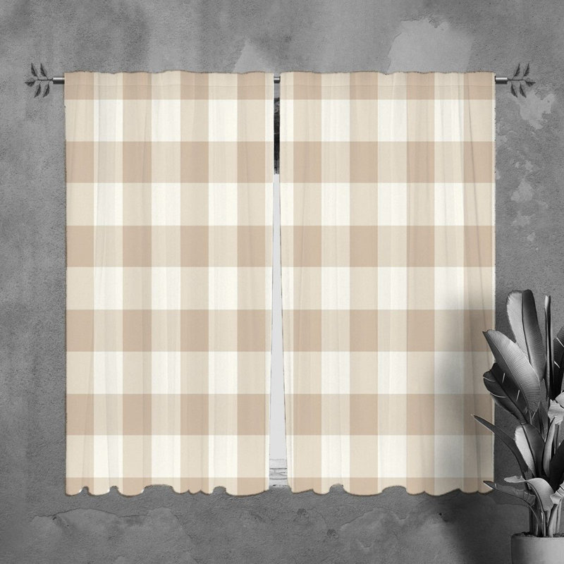 Paire de rideaux obscurcissant en polyester Tasya, L 20 po x L 61 po