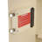 0.82 CUBIC FT LEFT OPEN BEIGE  BIOMETRIC WALL SAFE-125812747