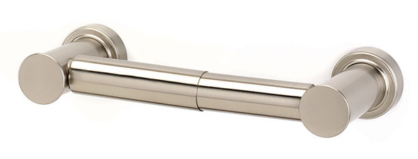 Infinity Wall Mounted Toilet Paper Holder, Satin Nickel