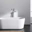 Robinet de baignoire autoportant en métal avec douche à main - Design moderne, largeur de 4 po, profondeur de salle de bain 37,11