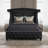 Mithil Queen 3PC Bedroom Set Black-147837692-147837690-147837689