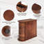 Solid Wood Frame End Table-1621858612