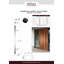 Poignée de porte longue, poignée de porte d'entrée ronde en forme de «H», acier inoxydable 304-109696731-109696704