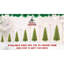 Arbre de Noël mince de 4 pi avec 150 lumières DEL blanc chaud - 424 pointes en PE + PVC, conception à charnières à économie d'espace, installation facile, support en métal robuste - arbre à crayons réaliste pour les petits espaces-859817767