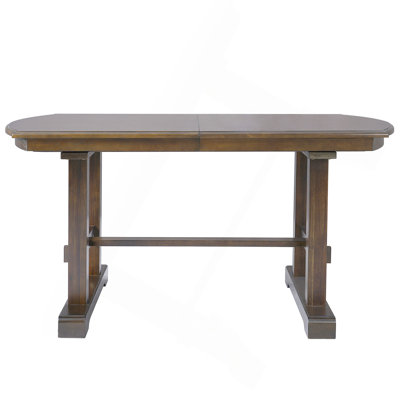 Table de salle à manger extensible 60 "à 78", table de cuisine en bois de ferme avec rallonge amovible, grande table extensible pour 4 à 8 personnes