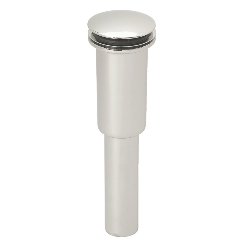 Umbrella Style Universal Lavatory Bathroom Sink Drain Assembly, Polished Nickel