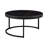 2pc Black And White Coffee Table Set