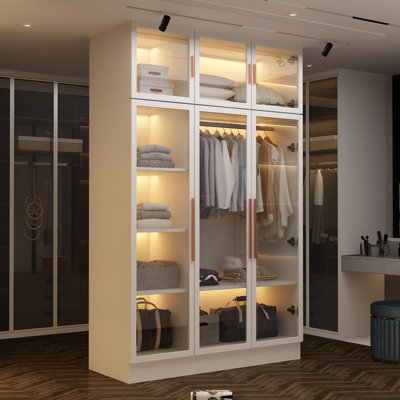 6 Doors Armoire Wardrobe by Brayden Studio