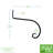 Metal Weather Resistant Bracket Plant Stand