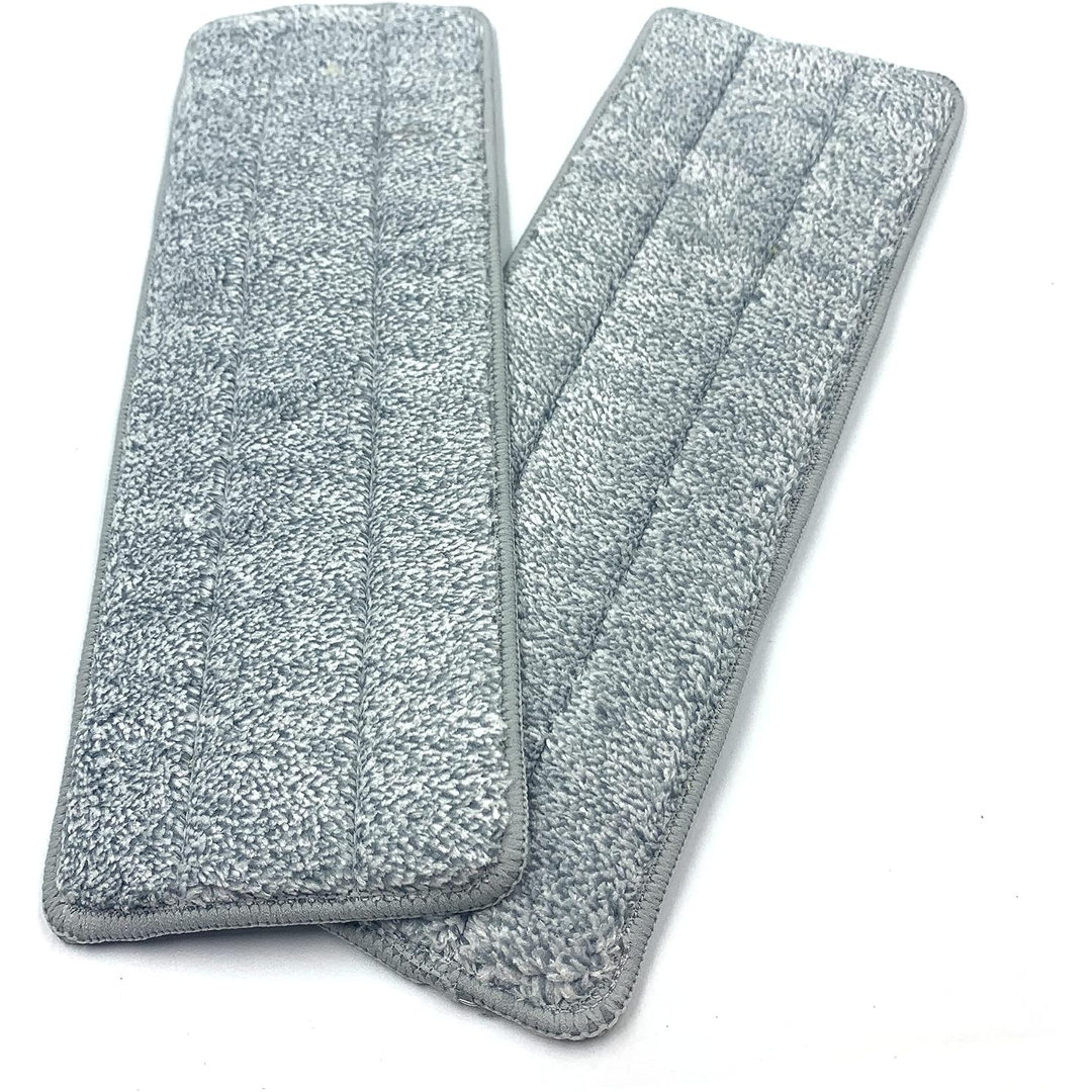 B&Q - Super Absorbent Microfibre Flat Mop Pad Refills2 Pack - Image 2