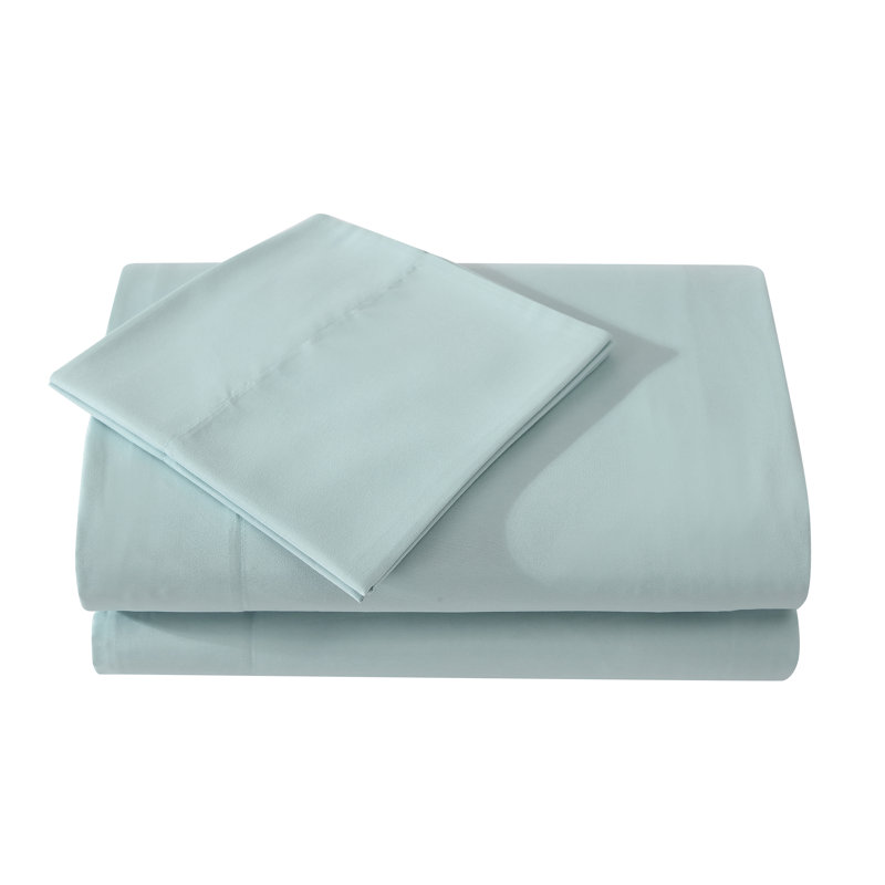 Microfiber Sheet Set, Twin, Blue