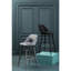 Upholstered Counter Stool with Metal Frame-1746754845-1746754844