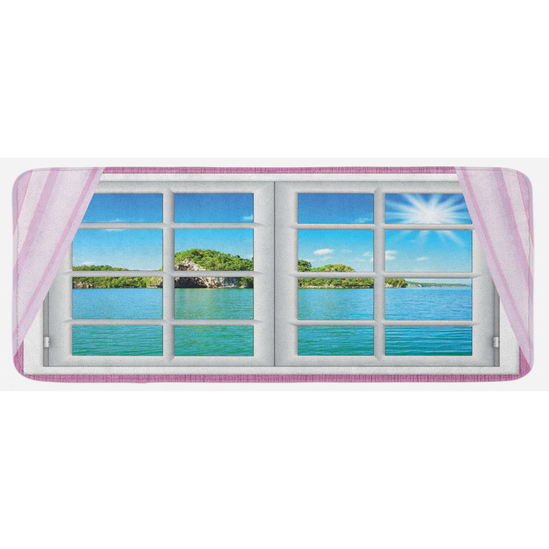Tapis de cuisine ocean