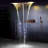 Wide Ceiling Rainfall Shower System Designed for Ultimate Relaxation