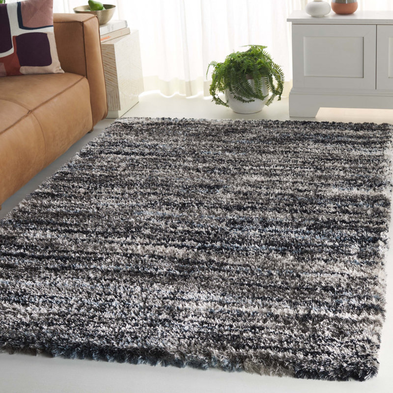Cloud Shag Performance Abstract Rug, Rectangle 5'3" x 7'7"