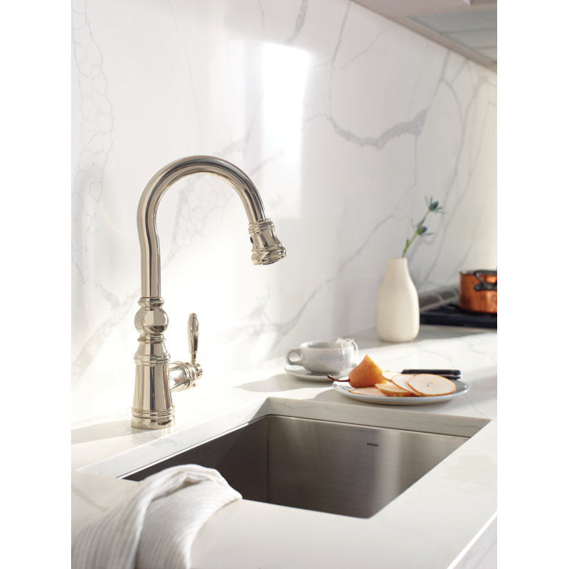 Weymouth Pull Down Bar Faucet with Power Clean, Spot Resist Stainless
