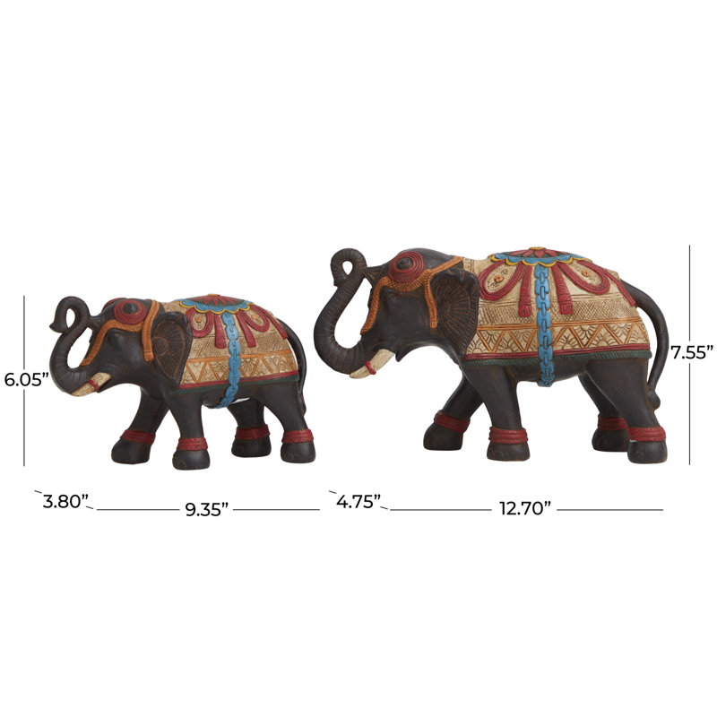 Ensemble de sculptures de 2 pièces