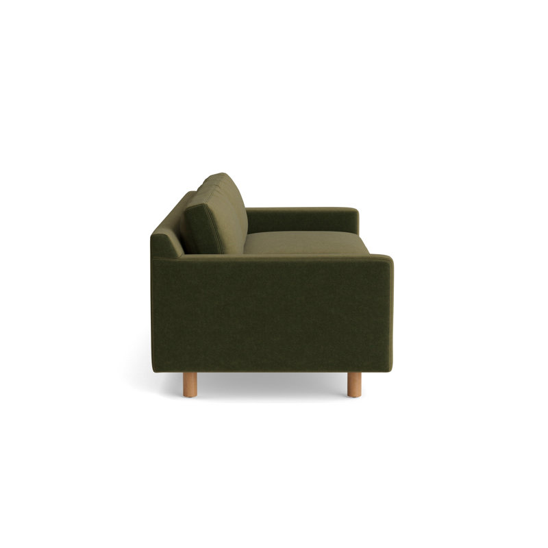 Hunter No Welt 100 Sofa, Performance Velvet - Balsam, Natural