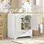 Meuble-lavabo 30 po avec lavabo en céramique-778440003