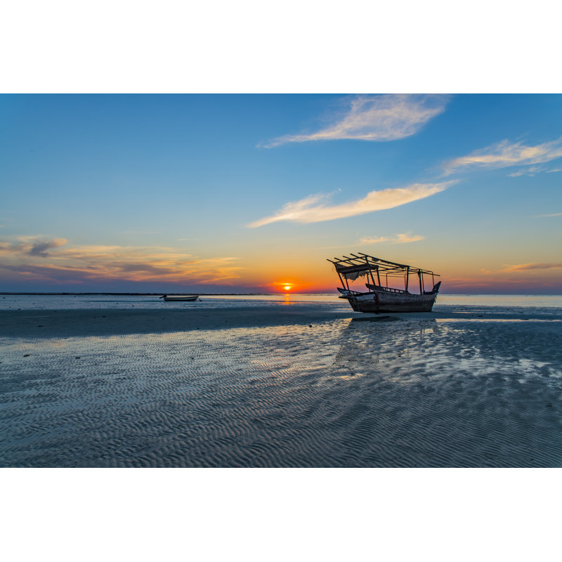 Corbitt Boat - Wrapped Canvas Print, 30cm H x 46cm W x 3.8cm D