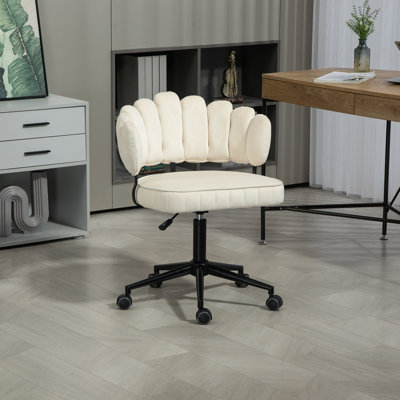 Berdeja Velvet Office Chair