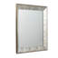 Miroir suspendu 24 po x 24 po x 2 po Dorthea, brun