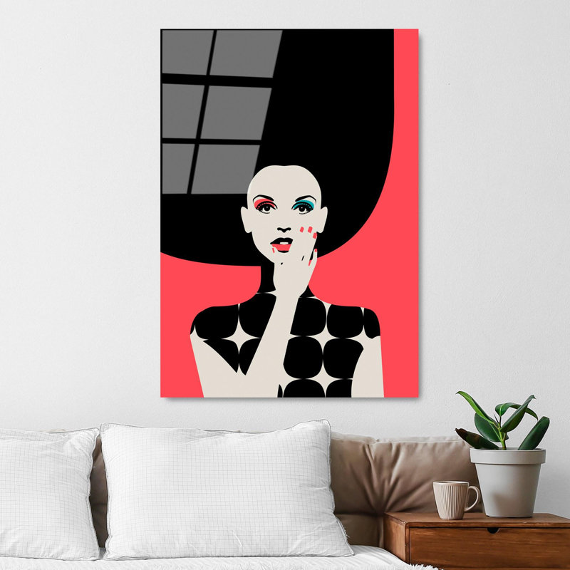 Superbe peinture murale en verre trempé 27,6 po x 39,4 po | 100% verre trempé, épaisseur: 0,16 pouce | Décoration élégante pour le salon ou le bureau, durable et facile à nettoyer, idée de cadeau parfaite