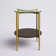 Otto Glass Top End Table