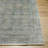 Machine Woven Viscose/Polyester/Acrylic Area Rug in Olive-990179701
