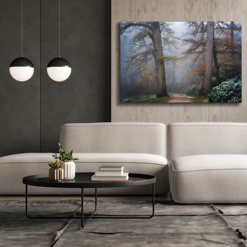  «Peaceful Path» par Martin Podt, art mural sur toile, 60 po x 40 po
