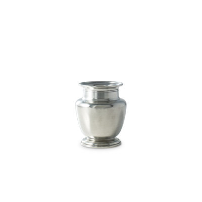 Silver Metal Table Vase