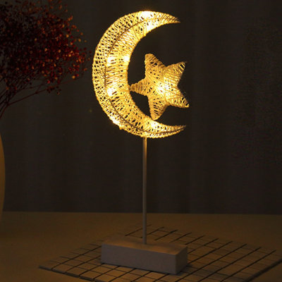  LED Decorative Lamp Table Lamp Modeling Lamp Diy Rattan Star Night