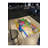 Oil Paint Look Multicolor Abstract Pattern Woven Base Decorative Machine Washable Rug-2013875371