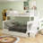 Twin-Over-Full Bunk Bed With Twin Size Trundle-580769789