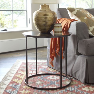 Arhaam Iron Top End Table